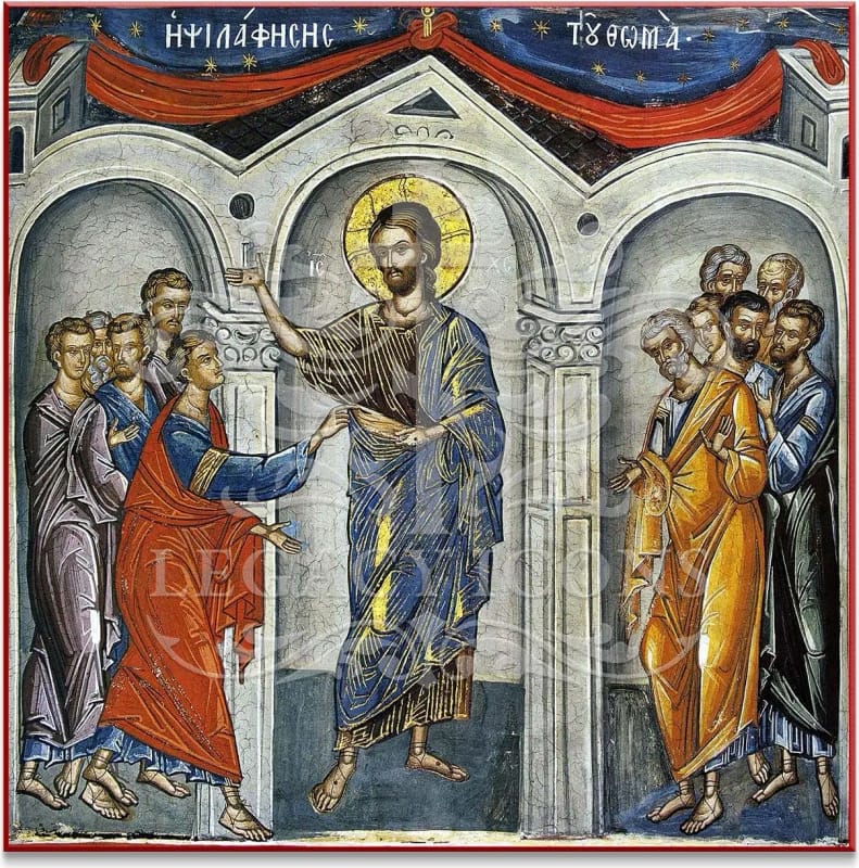 Festal icon of Thomas Sunday