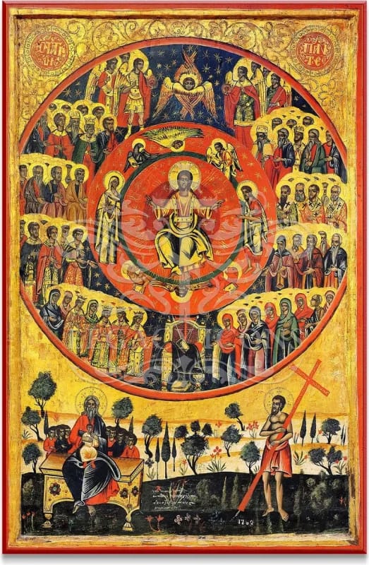 Festal icon of Sunday of All Saints