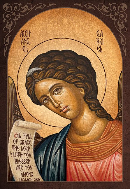Archangel Gabriel (detail)