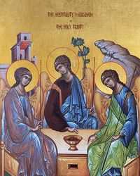 The Hospitality of Abraham — the Holy Trinity