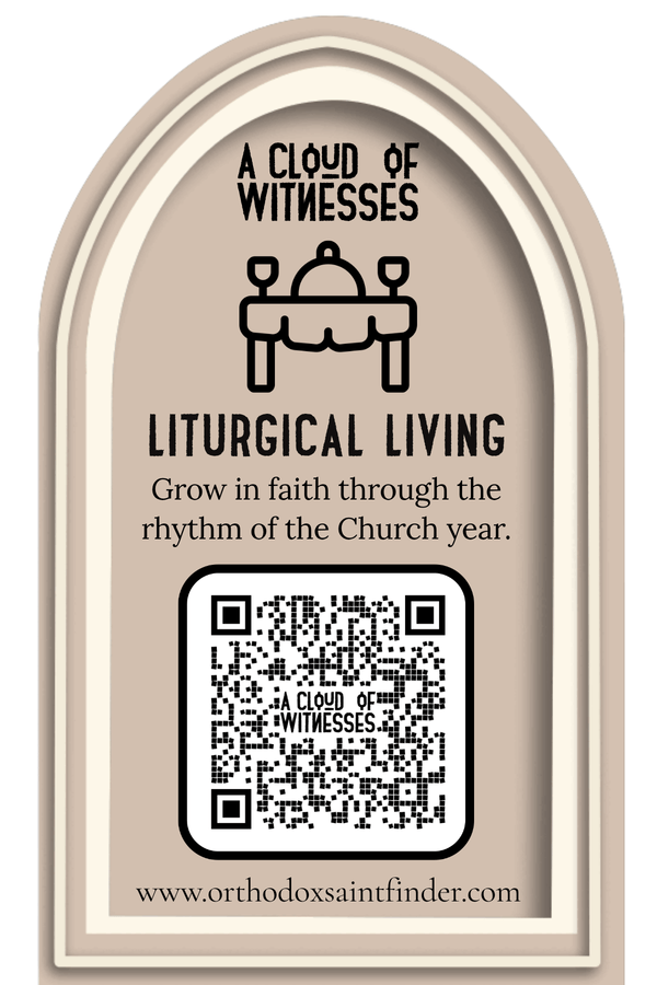 Liturgical Living — scan to open on orthodoxsaintfinder.com
